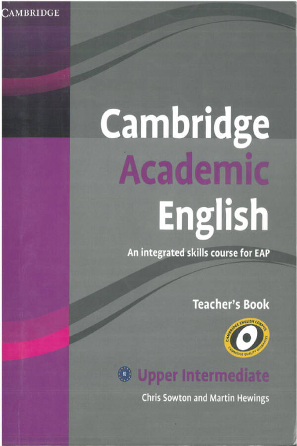Cambridge Academic English - Teacher's Book - B2 Upper Intermediate