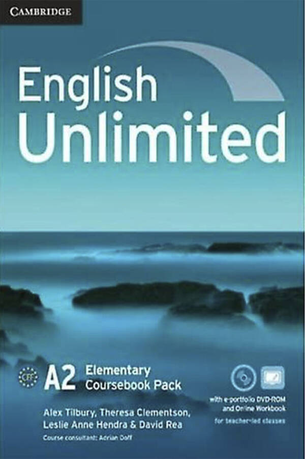 English Unlimited - Coursebook with e-Portfolio and Online Workbook Pack - Elementary