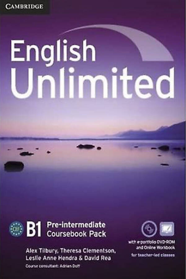English Unlimited - Coursebook with e-Portfolio and Online Workbook Pack - Pre-intermediate