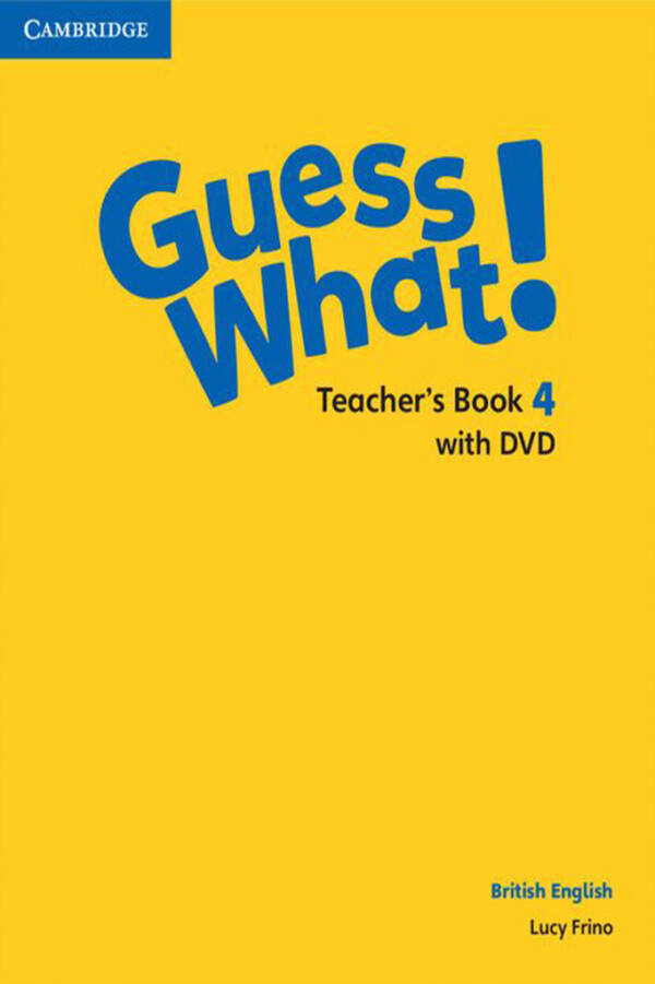 Guess What - Teachers book - Level 4