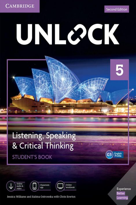 Unlock Level 5 Listening, Speaking & Critical Thinking Student’s Book, Mob App and Online Workbook w Downloadable Audio and Video 2nd Edition