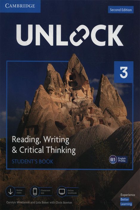 Unlock - Reading, Writing, & Critical Thinking Student’s Book, Mob App and Online Workbook w Downloadable Video - Level 3
