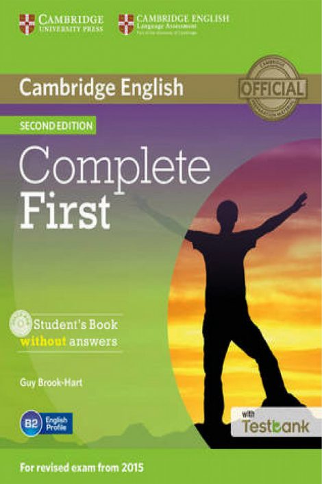 Complete First - Student's Book without Answers with CD-ROM with Testbank 2nd Edition